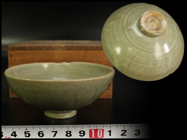金閣】中国美術 青磁 刻線紋 碗 明代 旧家蔵出(YA818) - 2026年最新Yahoo!