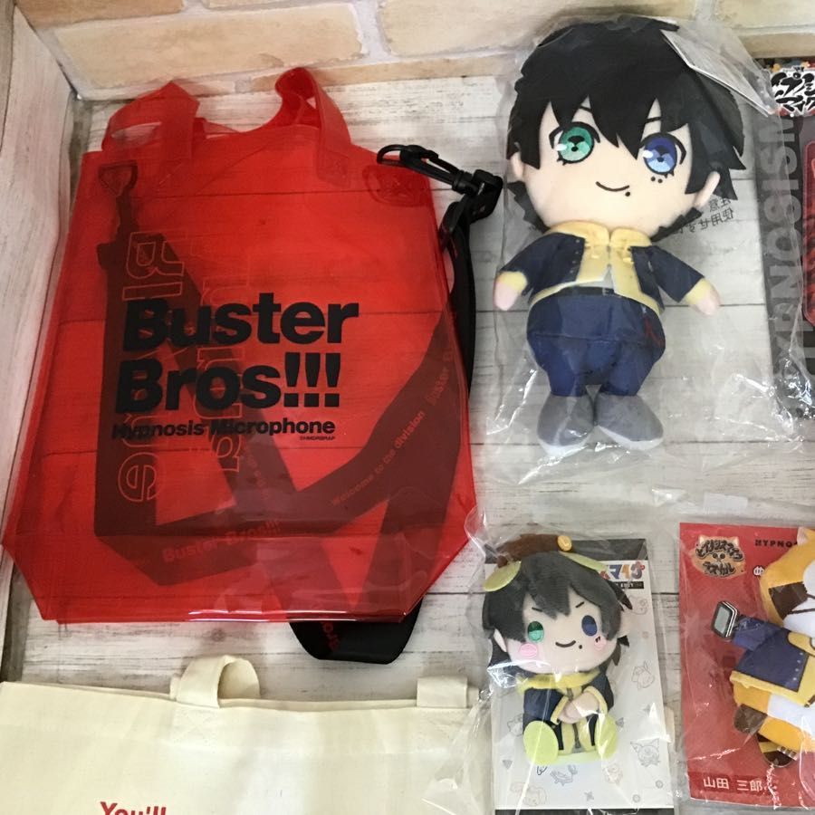 現状 ヒプノシスマイク Buster Bros グッズ まとめ売り ぬいぐるみ アクリルスタンド 他 山田一郎 山田二郎 山田三郎 ヒプマイ コミック アニメグッズ 売買されたオークション情報 Yahooの商品情報をアーカイブ公開 オークファン Aucfan Com