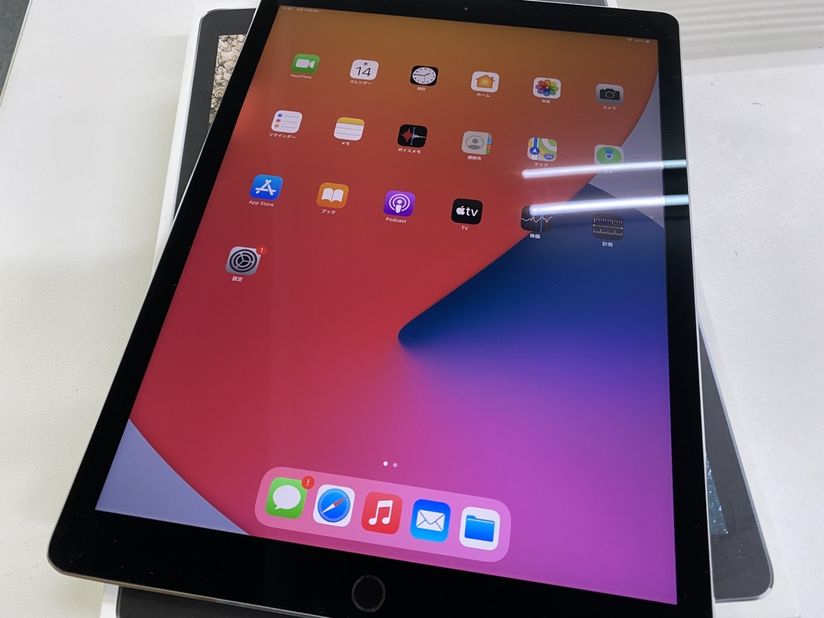 Pro iPad 12.9インチ au SIMフリー au版SIMフリー 256GB 第2世代 シルバー