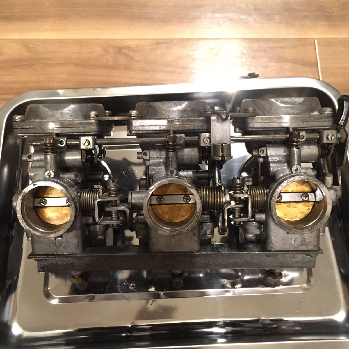 ヤマハ GX750 3気筒 キャブレター 1J7 純正 キャブ XS750 オートバイ