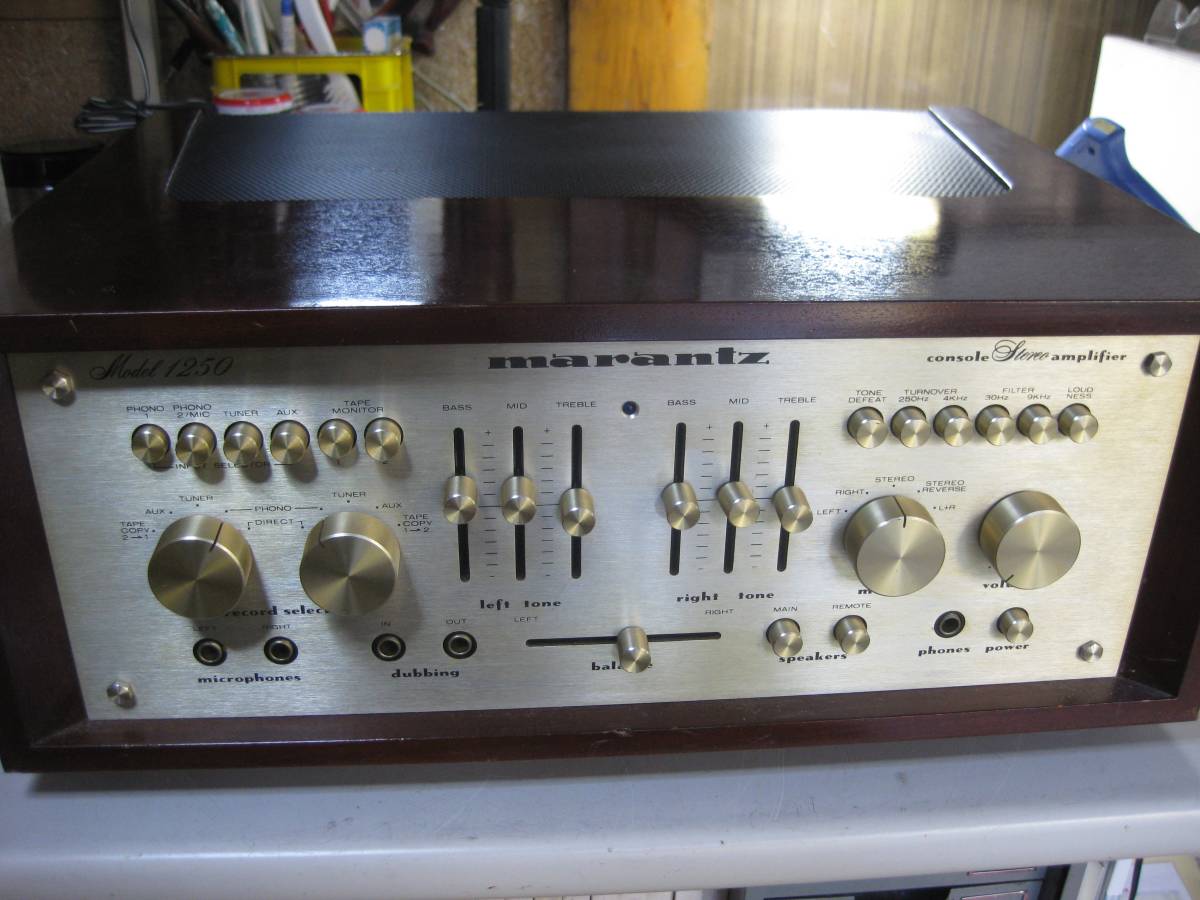  マランツ ＭＡＲＡＮＴＺ ＭＯＤＥＬ １２５０ ジャンク品(マランツ)｜売買されたオークション情報、yahooの商品情報をアーカイブ公開 - オークファン マランツ