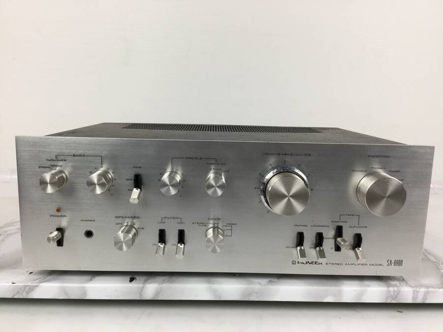 PIONEER パイオニア SA-8800 プリメインアンプ 通電確認済み◆現状品