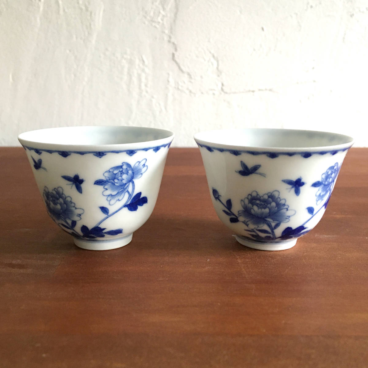 景徳鎮 小雅窯 茶杯 酒杯 手書き絵付け 茶道具 中国茶 煎茶 希少 陶芸