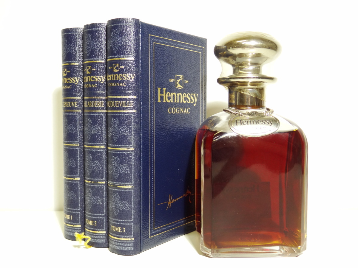 古酒 Hennessy ヘネシー ブック ライブラリー シルバートップ