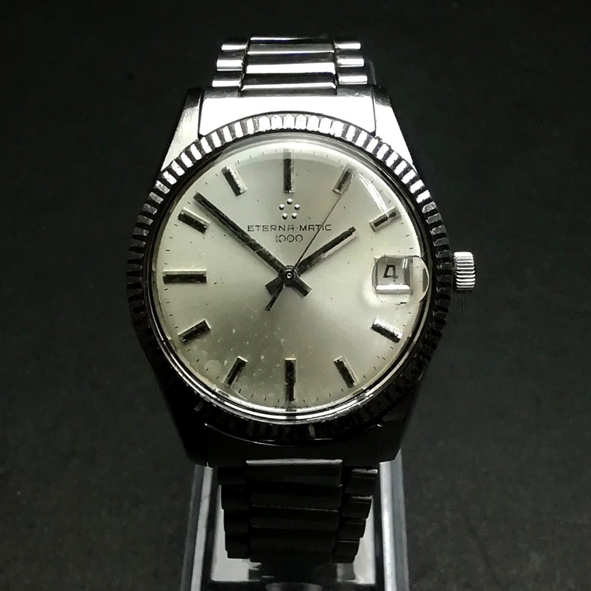 希少 ETERNA MATIC 1000 エテルナマチック 自動巻き スイス製 ジャンク 