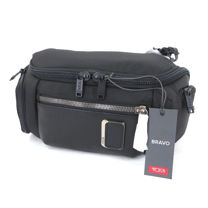 未使用 TUMI トゥミ ボディバッグ 0232399D alpha bravo ケリー