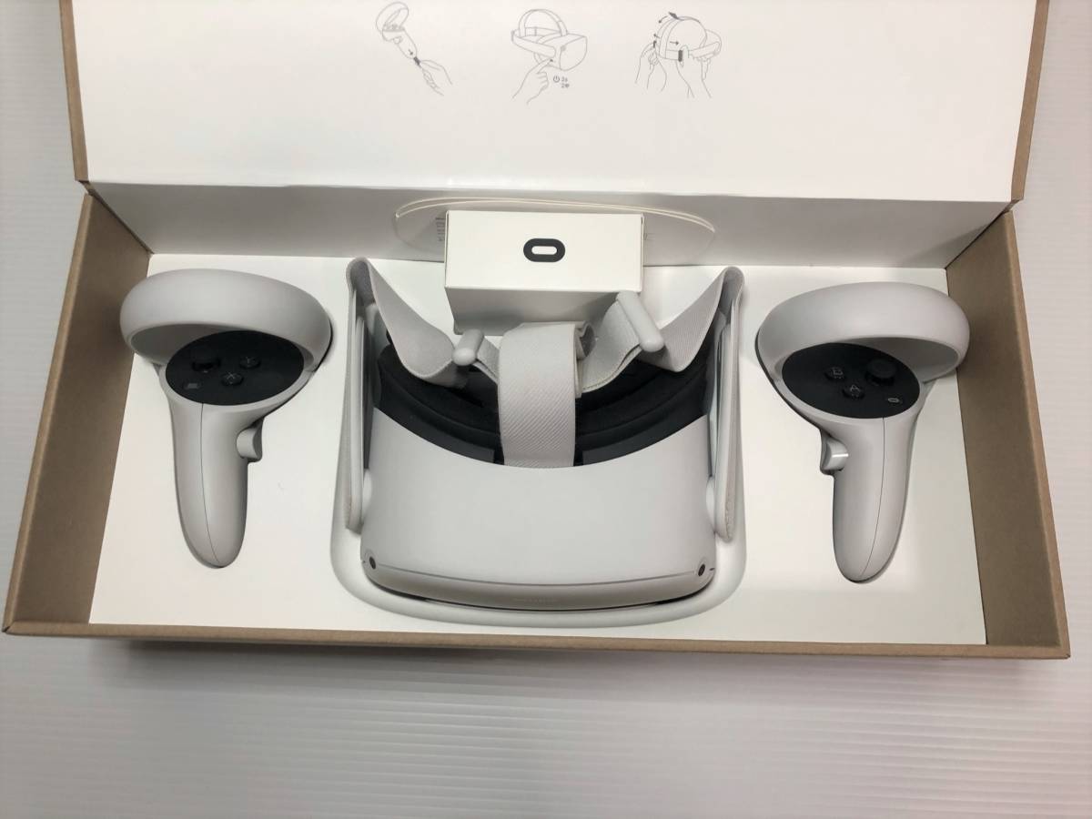 1円～ オキュラス クエスト2 64GB 動作確認 初期化済 oculus QUEST 2 