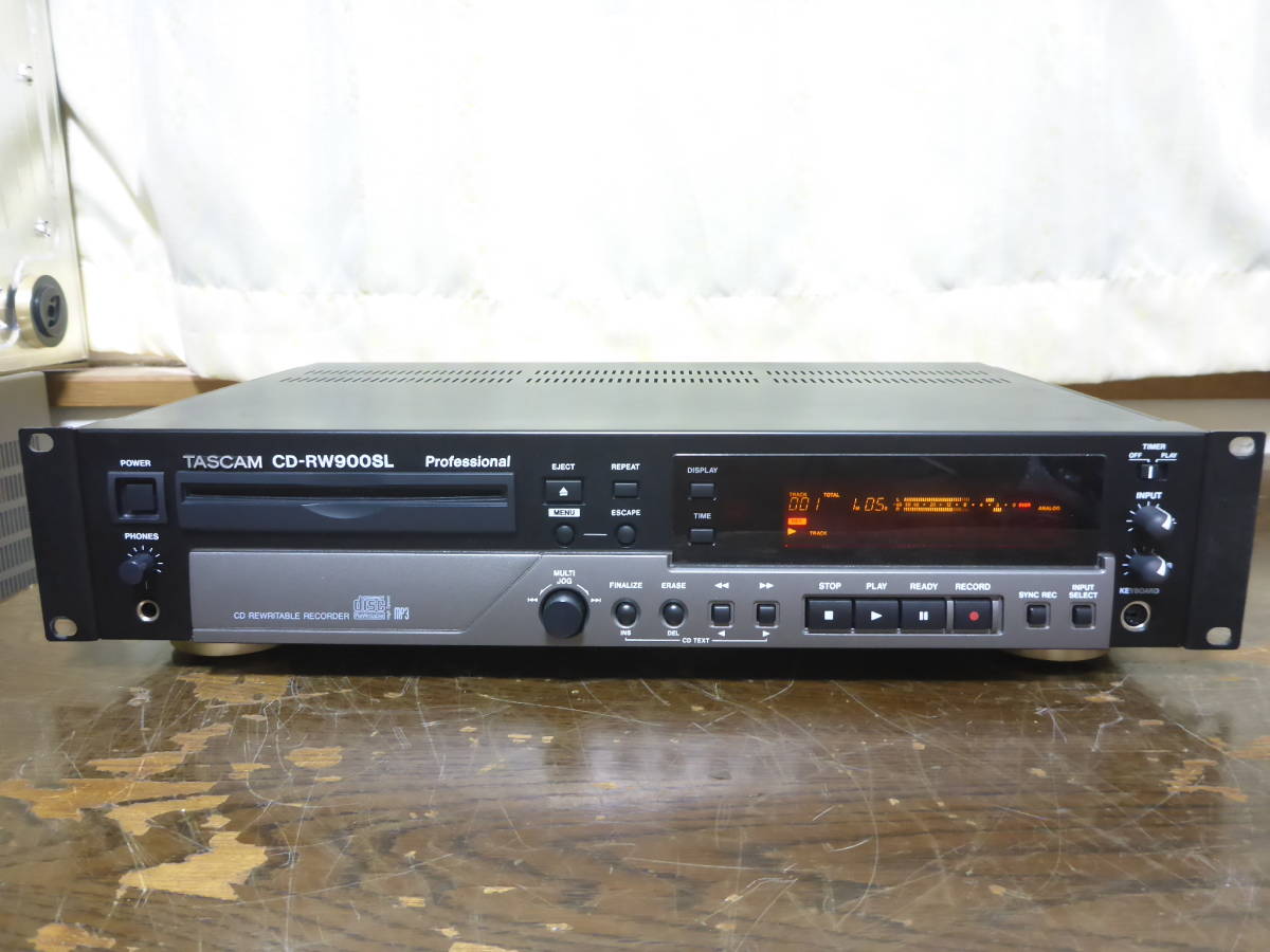 M◇ジャンク品◇楽器機材 業務用 CDレコーダー CD-RW900SL