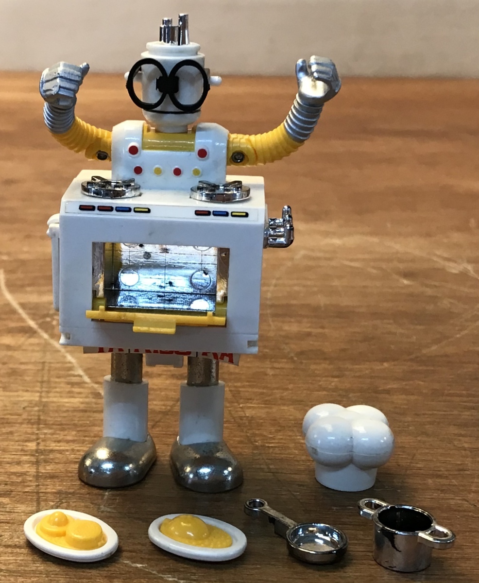 1981年製 激レア品 ロボットはっちゃん ヤキソーラー GB-66 超合金 激