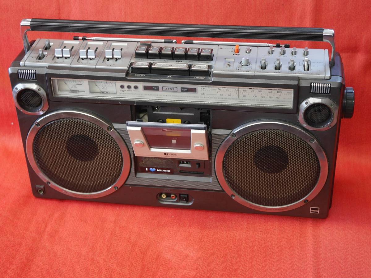ラジカセ シャープ SHARP GF-305SBアンティーク レトロ 動作品 【公式