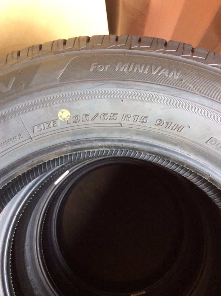 新品 未使用 夏タイヤ】195/65R15 ブリヂストン製 エコピアNH100RV 4本