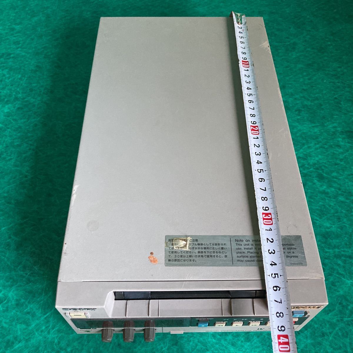 ☆中古⁄動作品 ☆SONY DSR-20 業務用DVCAMレコーダー○現状品