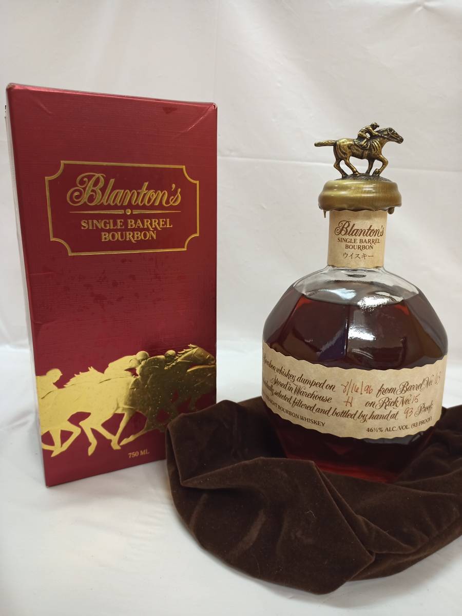 【古酒/未開栓】Blanton’s ブラントン シングルバレル 1991年 ◎未開栓/古酒◎Blanton's SINGLE BARREL BOURBON ブラントン シングル