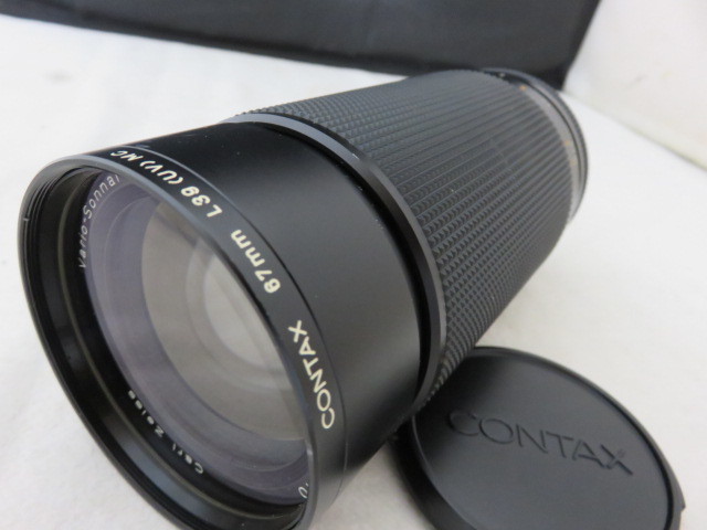 872☆コンタックス CONTAX Vario-Sonnar 4.5-5.6/100-300 T* Carl Zeiss ジャンク扱 カメラ レンズ 1円～