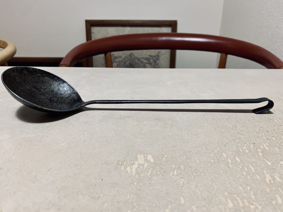 成田理俊 鉄製レードル お玉 新品未使用 成田理俊 鉄レードル お玉 - メルカリ
