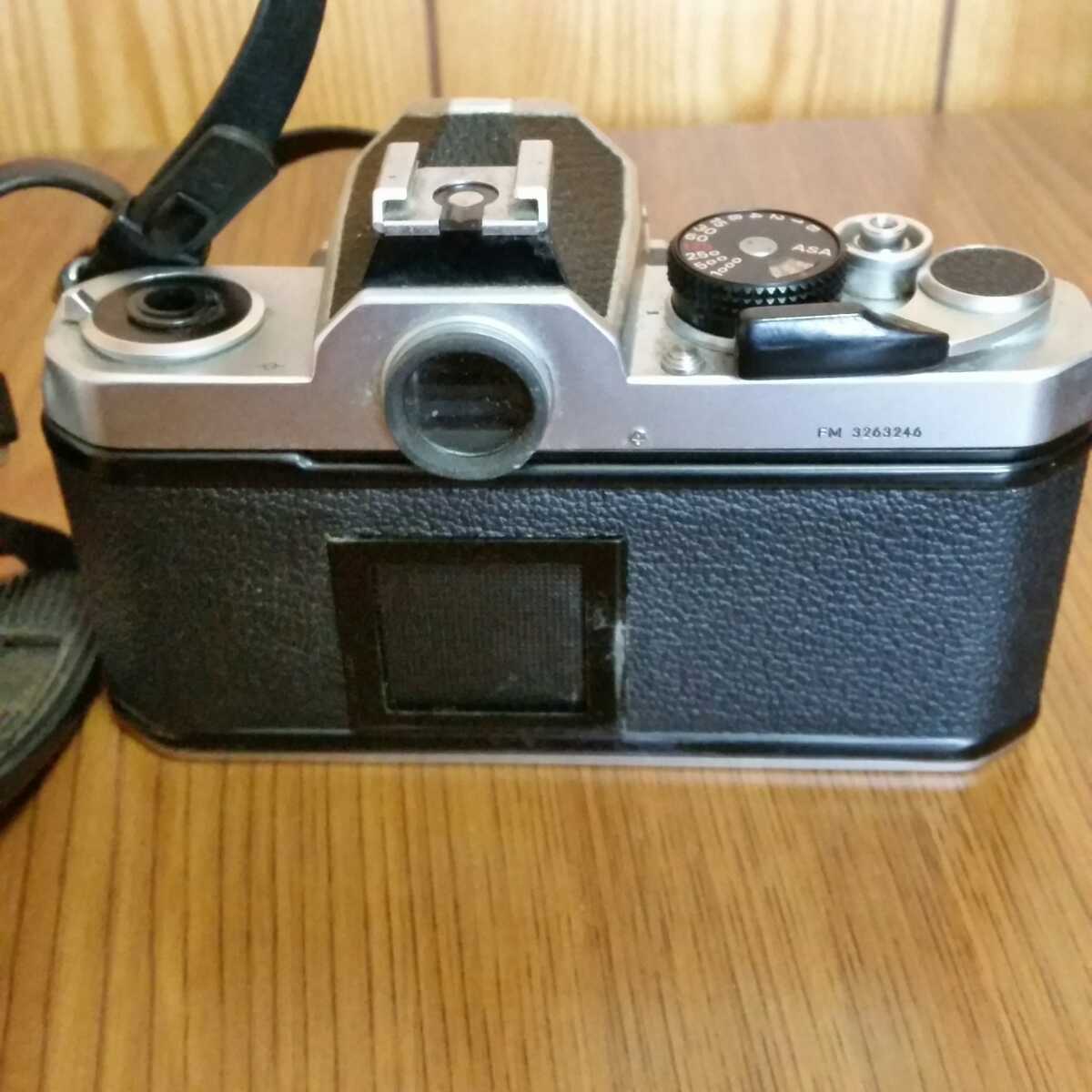 田*中様 NikonEMカメラレンズ付きレンズ５０ｍｍ　ジャンク品 Nikon フィルムカメラ ジャンク ニコン レンズ ジャンクニコンEM 2⁄8B