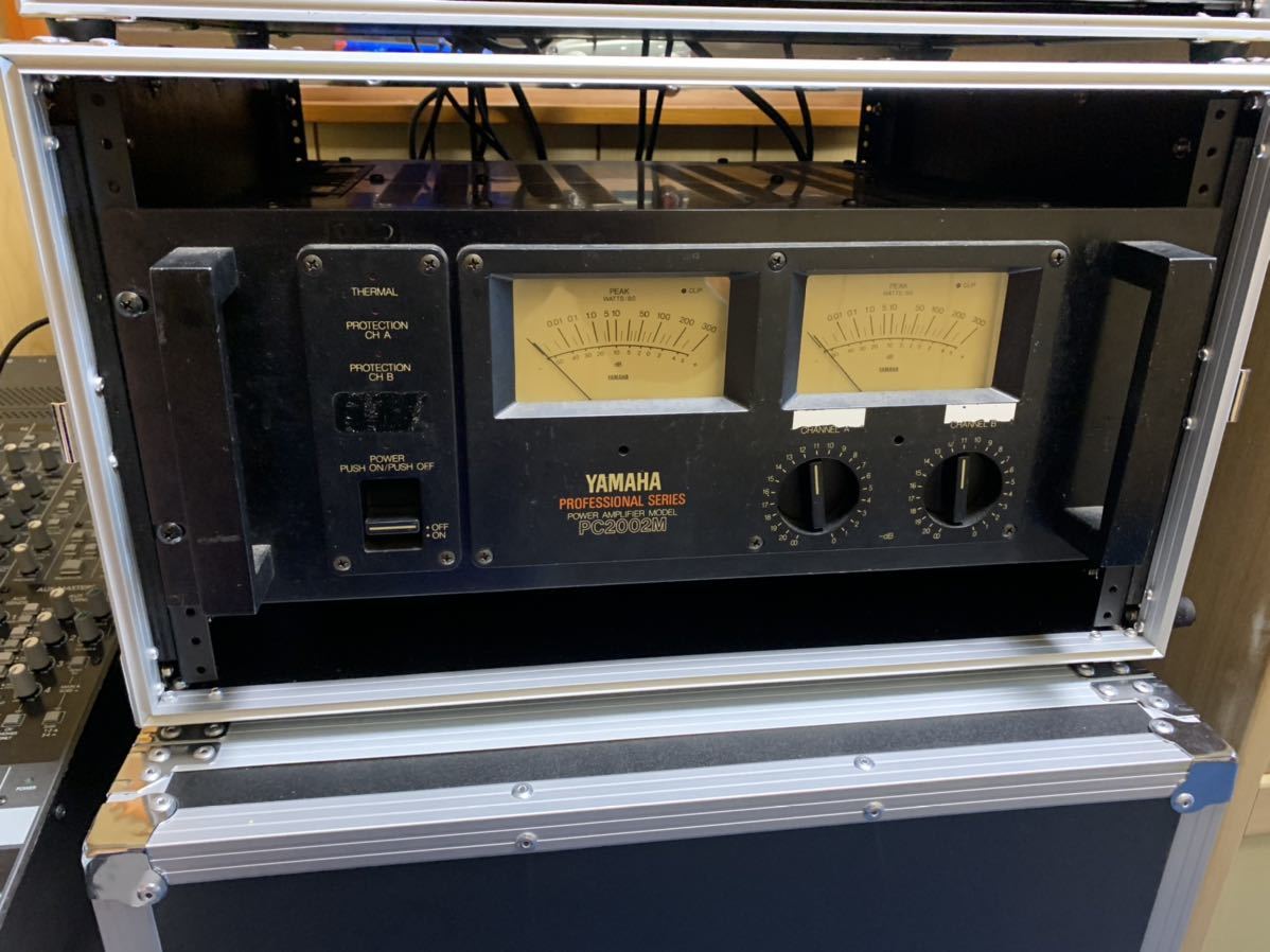 ヤマハ PC2002M パワーアンプ YAMAHA PC2002 業務用パワーアンプ 希少