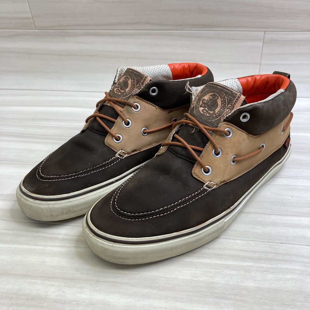 J 472 Vans バンズ ヴァンズ チャッカブーツ レースアップ4ホールブーツ Us10 約 28cm ブラウン モデル メンズ 28 0cm 売買されたオークション情報 Yahooの商品情報をアーカイブ公開 オークファン Aucfan Com