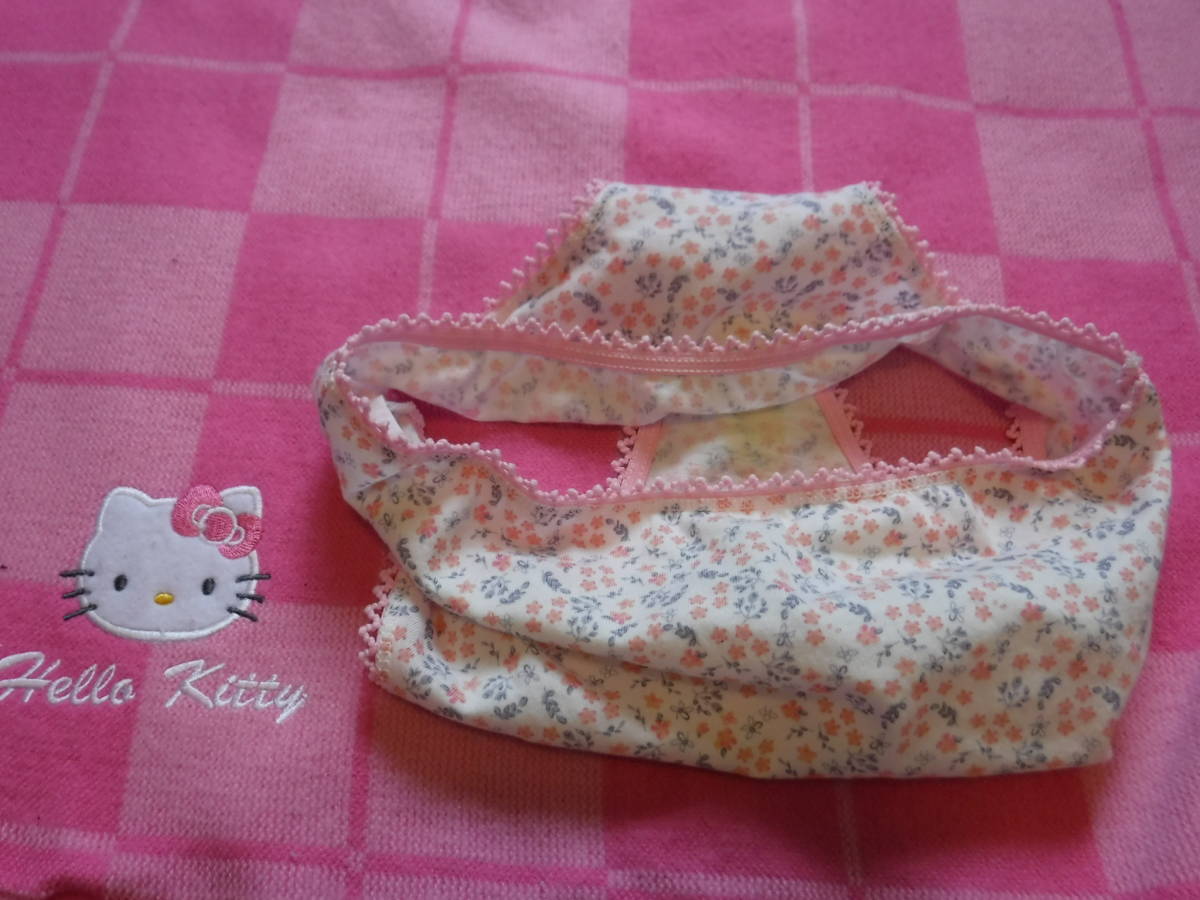 激レア 妹JS 12 パンティ クロッチ痛み 黄ばみ シミあり 密封発送 JS 女子小学生 ショーツ 下着 ティーンズ ジャンク-1 ...