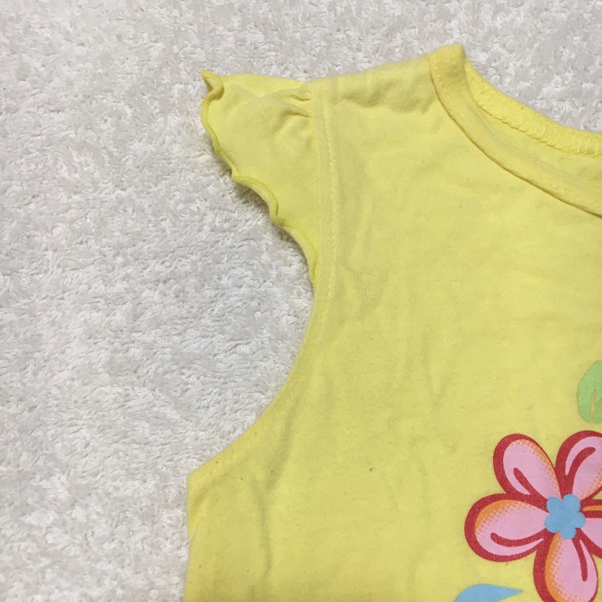 古着 女の子 Tシャツ 黄色 90 西松屋 ベビー服 トップス 春服 夏服 イエロー 子供服 保育園 花柄 プリント フルーツ 半袖tシャツ 90 85 94cm 売買されたオークション情報 Yahooの商品情報をアーカイブ公開 オークファン Aucfan Com