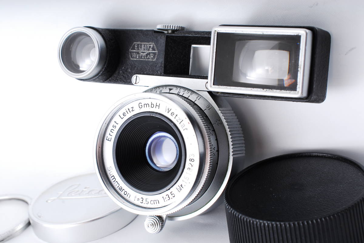 ☆美品☆Leica ライカ Summaron 35mm F3.5 Mマウント 眼鏡付き ＃334 