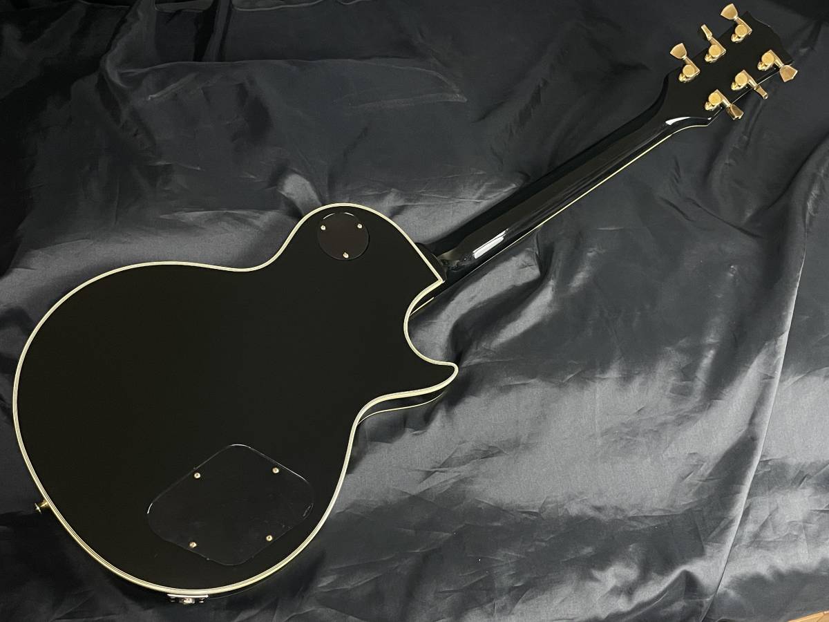 Burny RLC-60 BLK レフティ Les Paul Custom 80年代後期 イナズマ