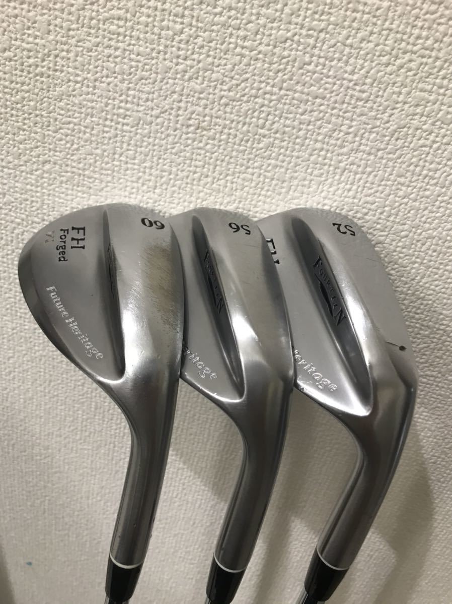 フォーティーン FH forged V1 52 56 60 3本セット V1 フォーティーン