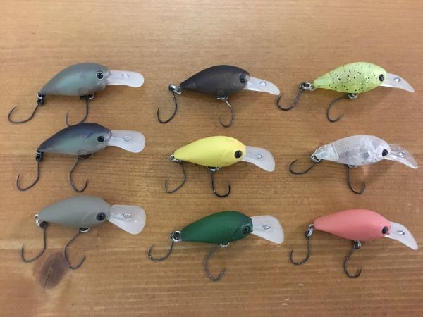 管理釣場用　ラッキークラフト　ディープクラピーAM　SFT　9個セット