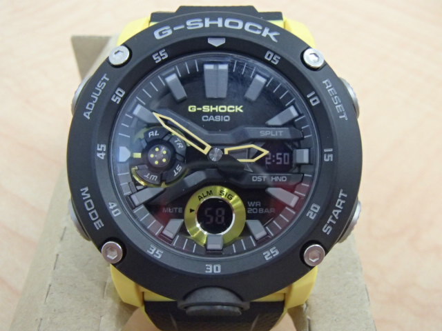 CASIO カシオ G-SHOCK GA-2000 腕時計 稼働品 【未使用)】#45552 
