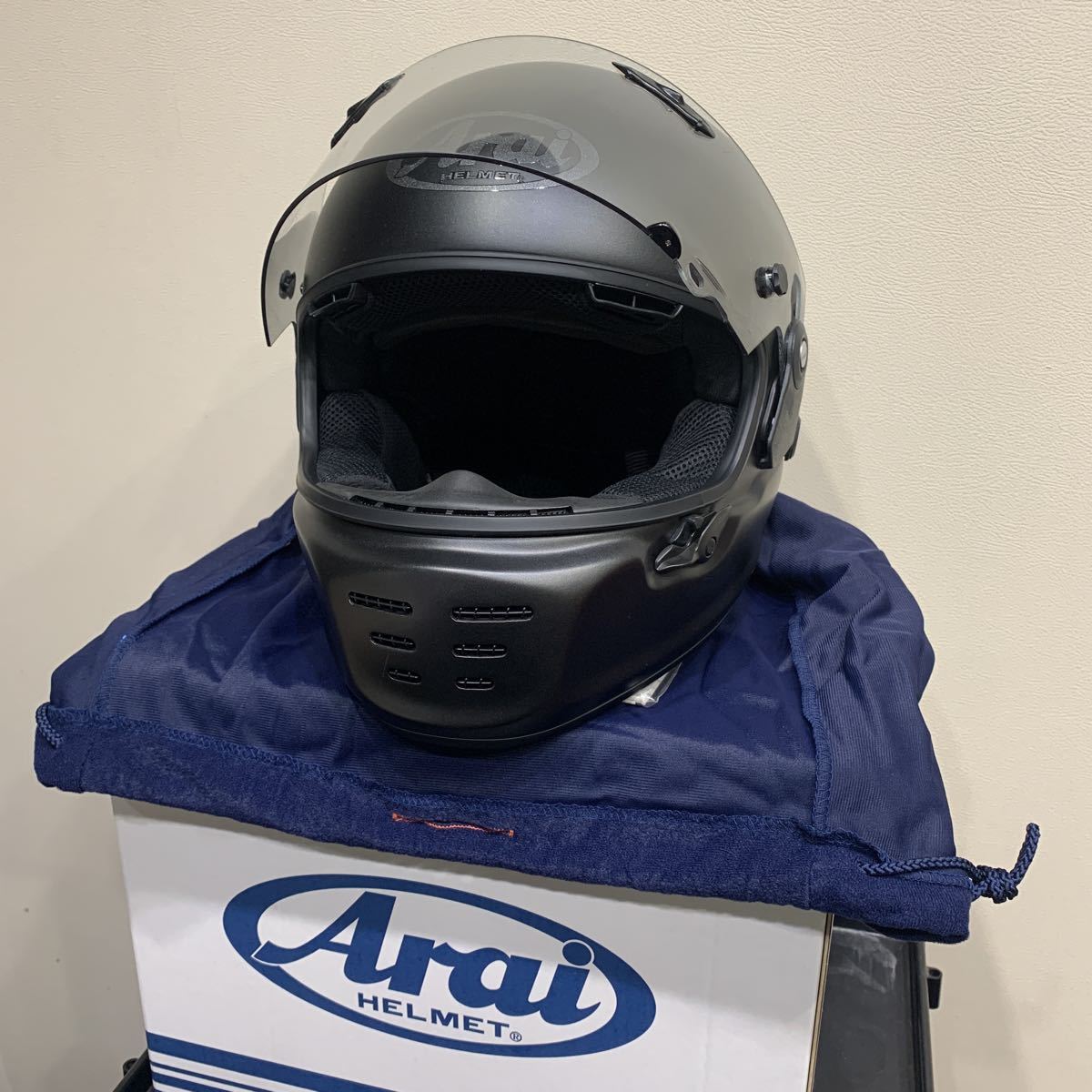 アライ Arai ラパイドネオ ミラーシールドのおまけ付きマットブラック 