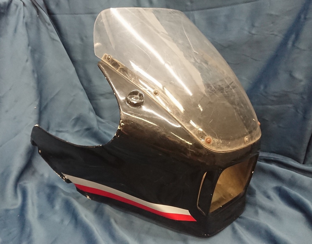 当時物 Kawasaki カワサキ GPZ400F 純正アッパーカウル G35 希少ダクト