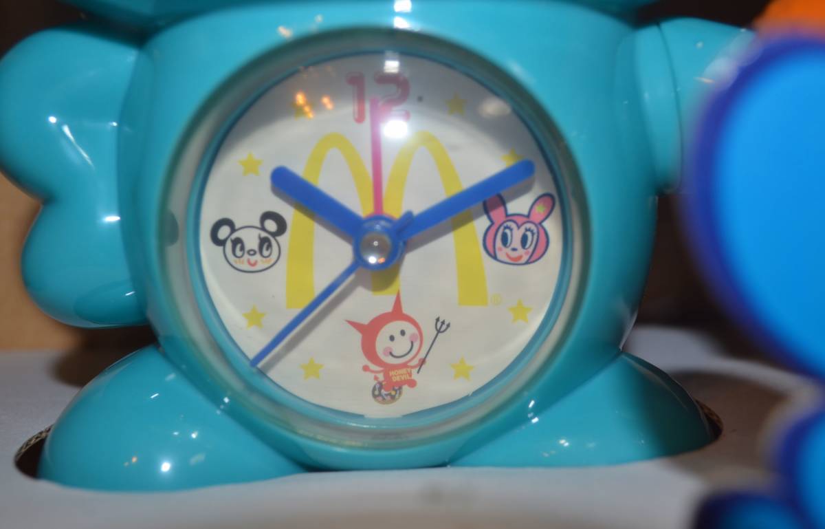 ☆未開封☆エンジェルブルー ナカムラくん 目覚まし時計 マクドナルド