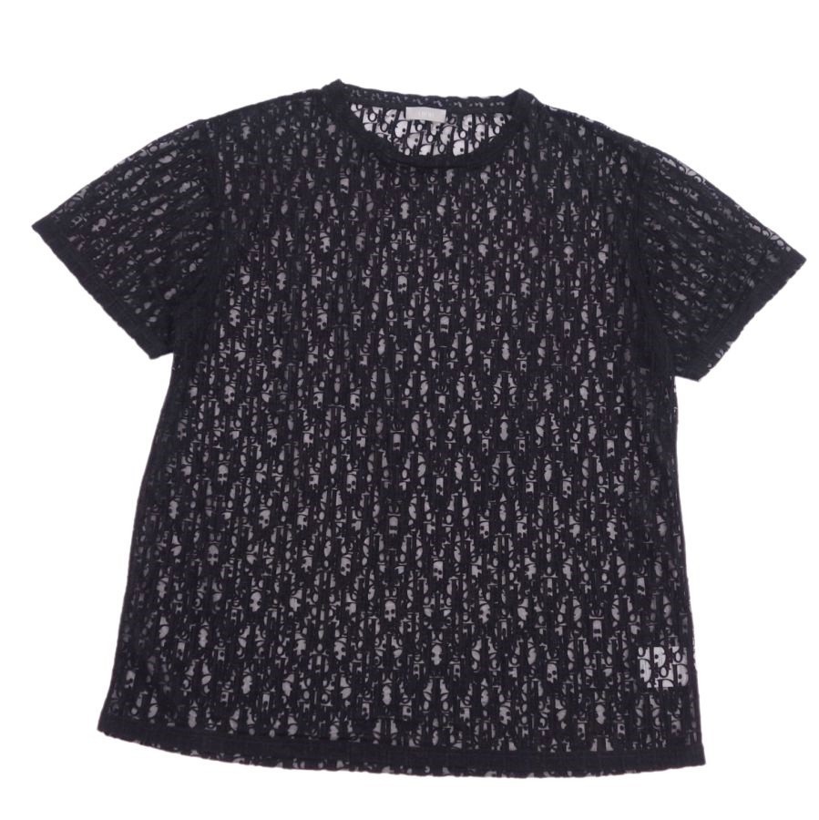 極美品 ディオールオム DIOR HOMME オブリーク テクニカル ジャージー 