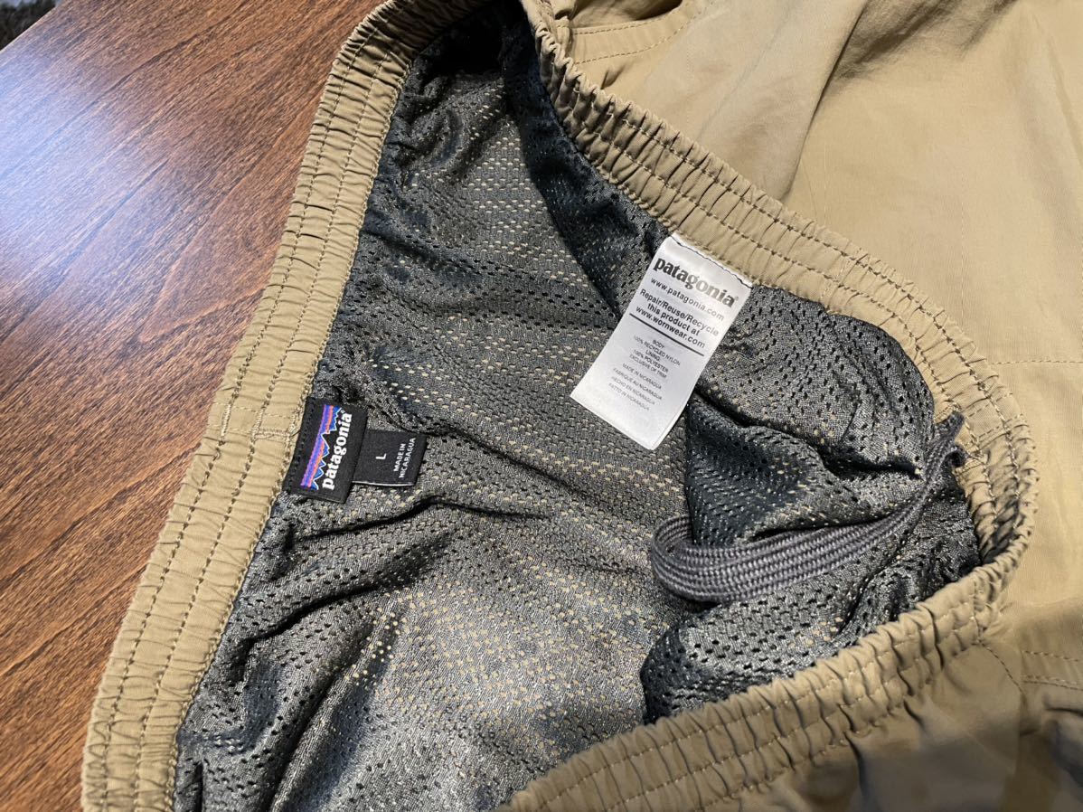 完売カラー！ アッシュタン patagonia パタゴニア バギーズショーツ バギーズロング 7インチ 58034
