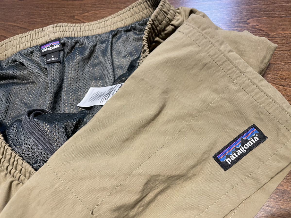 完売カラー！ アッシュタン patagonia パタゴニア バギーズショーツ バギーズロング 7インチ 58034