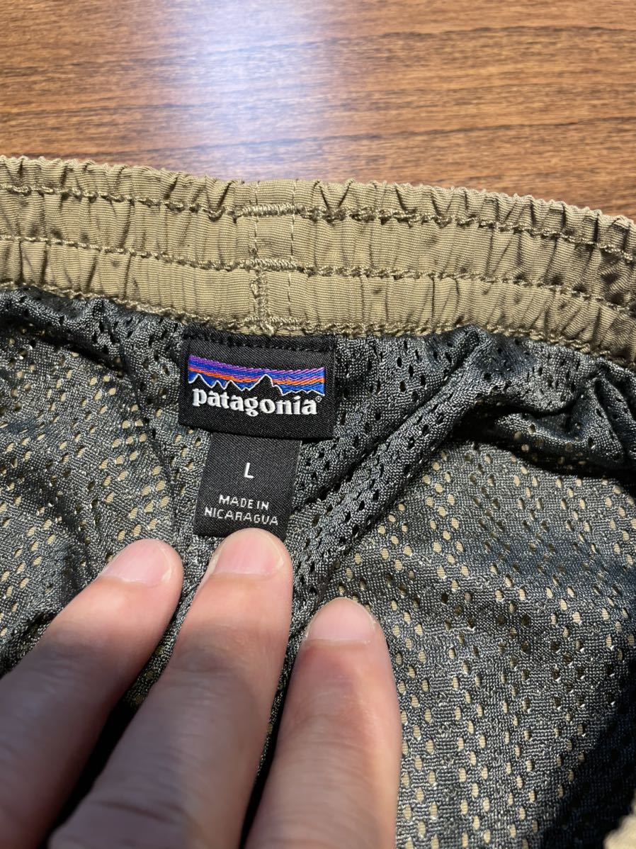 完売カラー！ アッシュタン patagonia パタゴニア バギーズショーツ バギーズロング 7インチ 58034