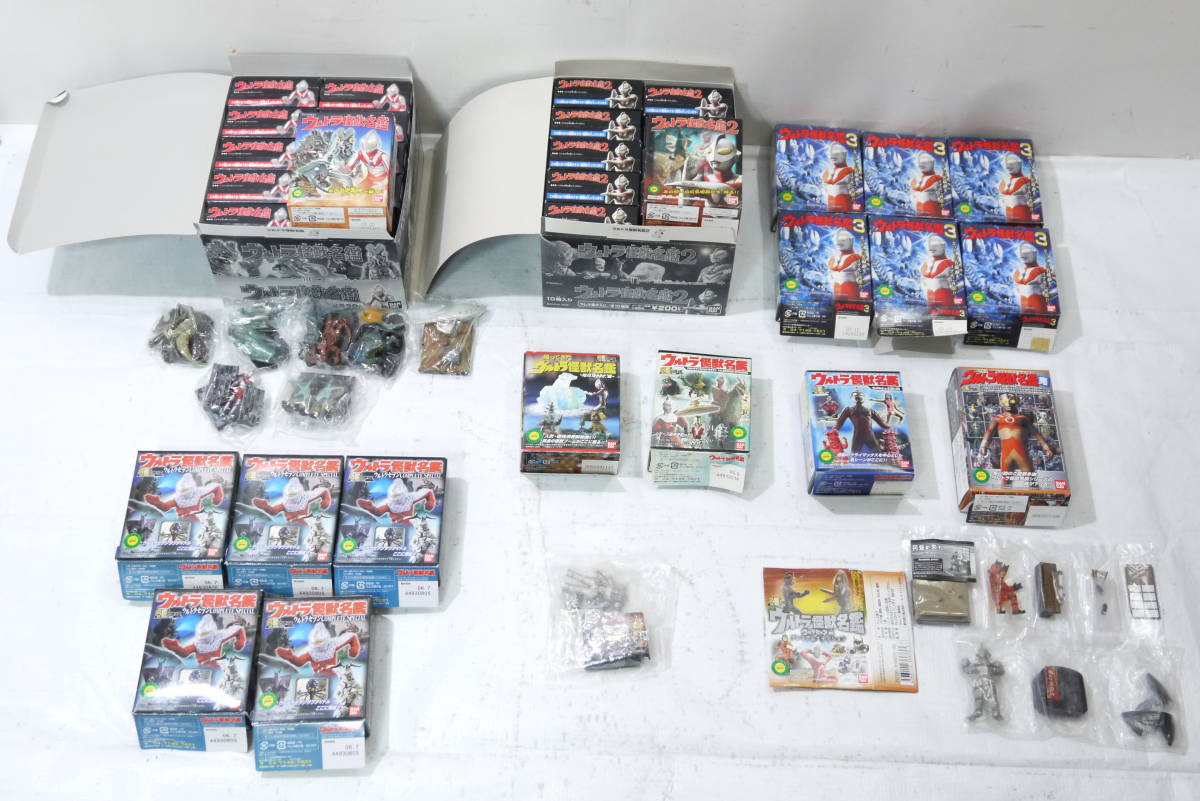 8872T/コンプ有☆ウルトラ怪獣名鑑1&2&3・ウルトラセブンCOMPLETE 