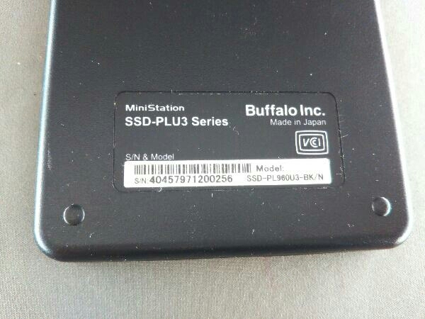 外付けSSD | : バッファロー BUFFALO SSD-PL960U3-BK⁄N 960GB SSD