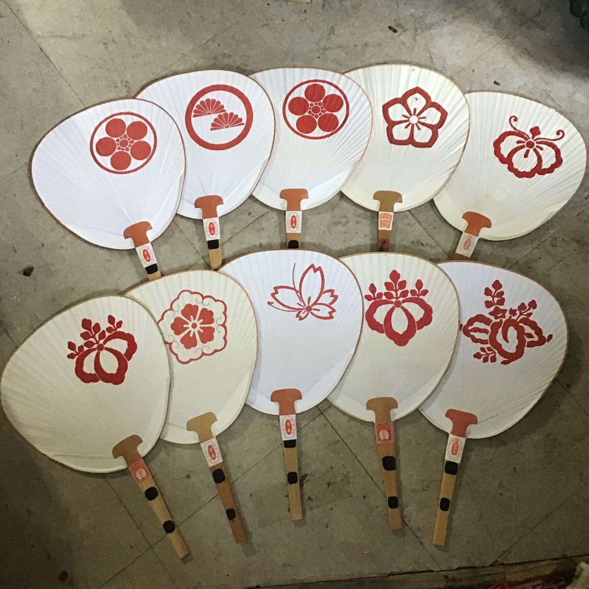 京都 団扇 うちわ 祇園 先斗町 京うちわ 10枚 まとめて 舞妓 芸者 芸妓 