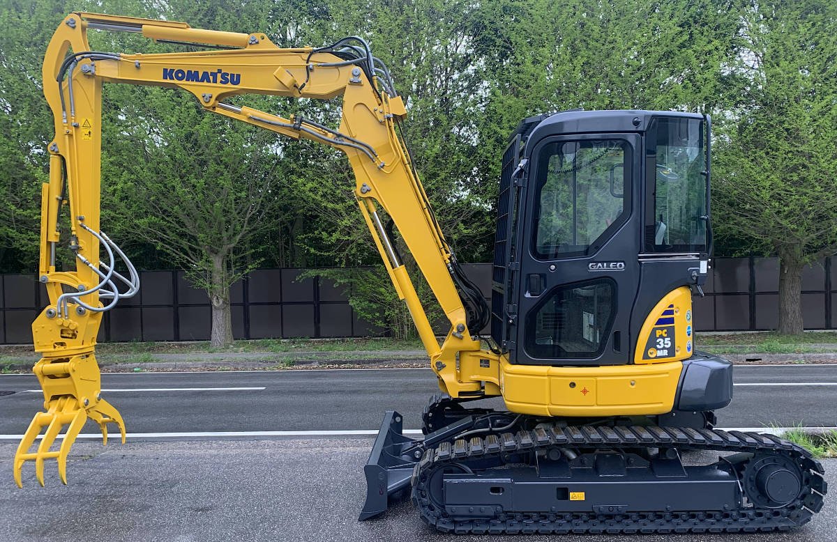 コマツ PC35MR-2 | PC35MR-5 KOMATSU Ton GALEO GALEO｜建設機械化
