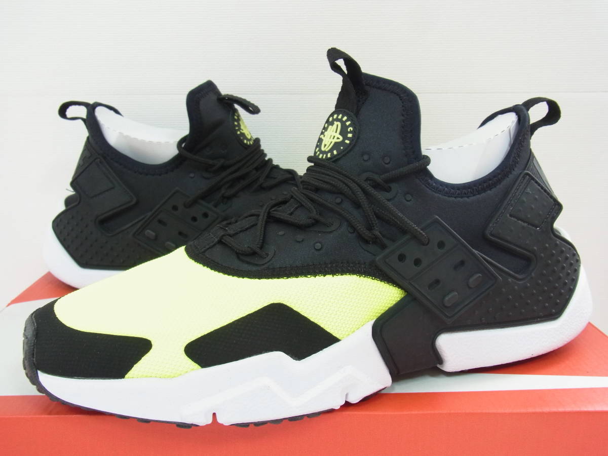 最安値，定番 箱付 2017 NIKE AIR HUARACHE DRIFT VOLT BLACK WHITE ナイキ エア ハラチ ドリフト ボルト ブラック ホワイト 28cm US10 AH7334-700(28.0cm)｜売買されたオークション情報、yahooの商品情報をアーカイブ公開 - オー 28.0cm