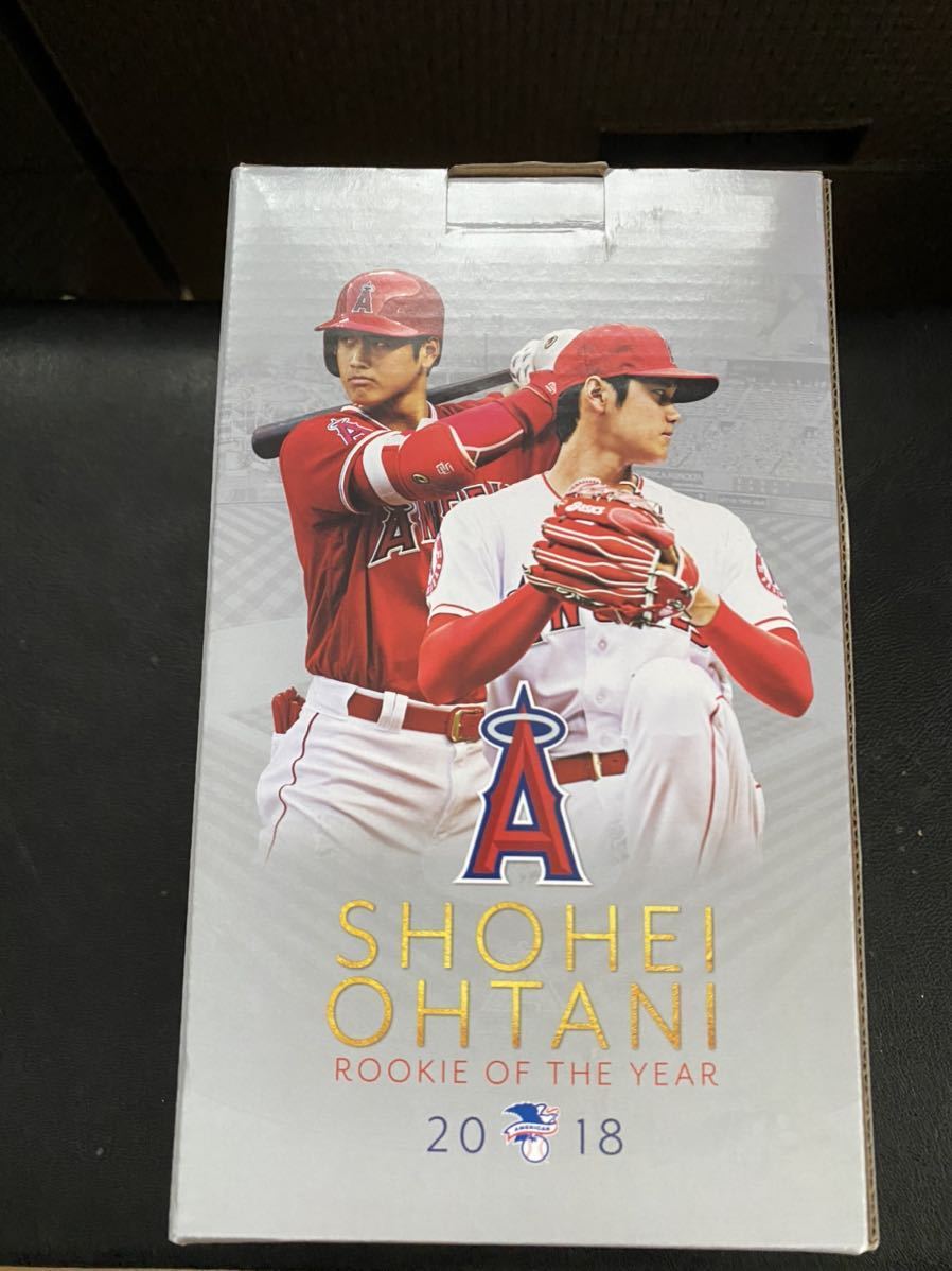 大谷翔平 ボブルヘッド エンゼルス ルーキーオブザイヤー 2018年 