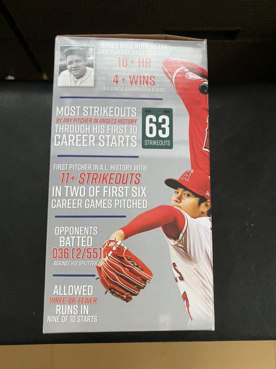 大谷翔平 ボブルヘッド エンゼルス ルーキーオブザイヤー 2018年