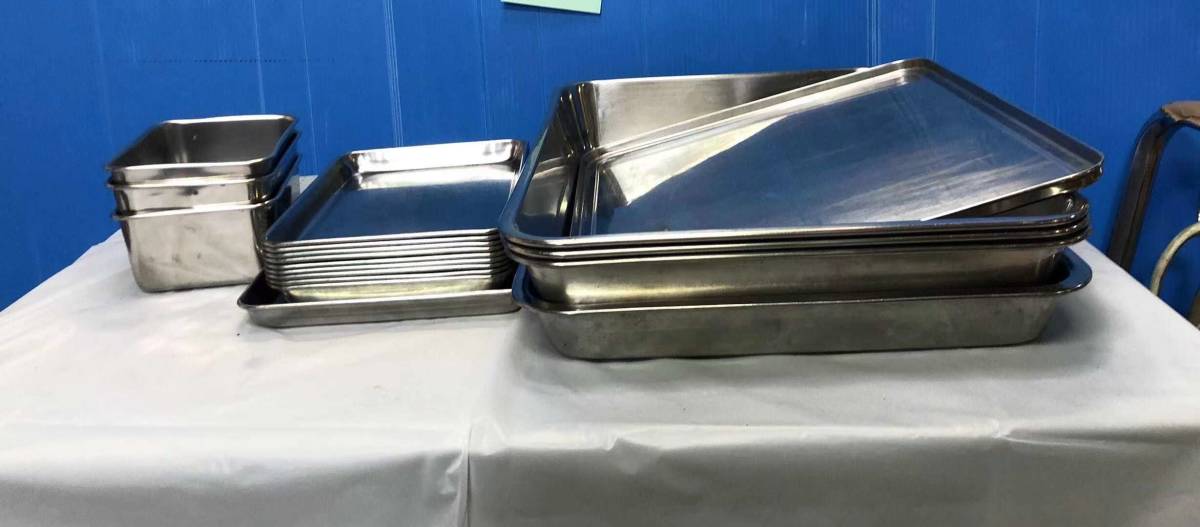 C229◇プラスチック製◇パンコンテナ・番重5個セット 690×408×H132