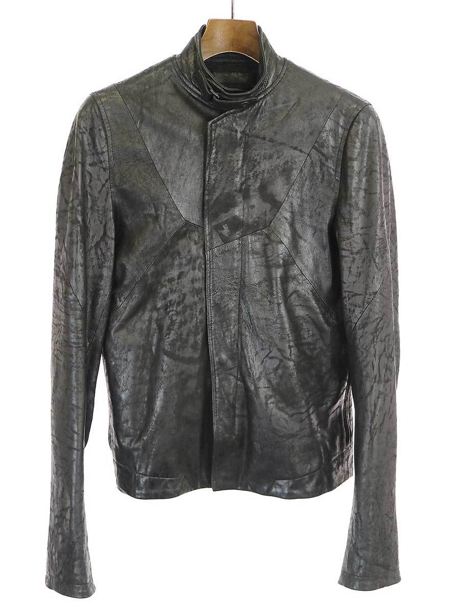得価，低価 JULIUS ユリウス 15AW ラムヌバックシングルレザーライダースジャケット ブラック 1 メンズ(男性用)｜売買されたオークション情報、yahooの商品情報をアーカイブ公開 - オークファン 男性用