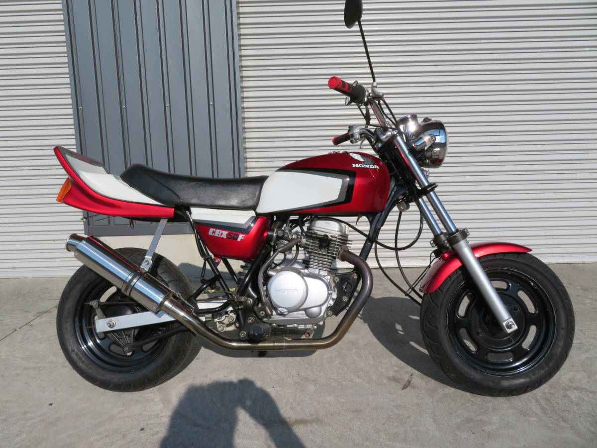 エイプ50 CBX仕様 自賠責保険3年付き カスタム車両 モンキー シャリ―