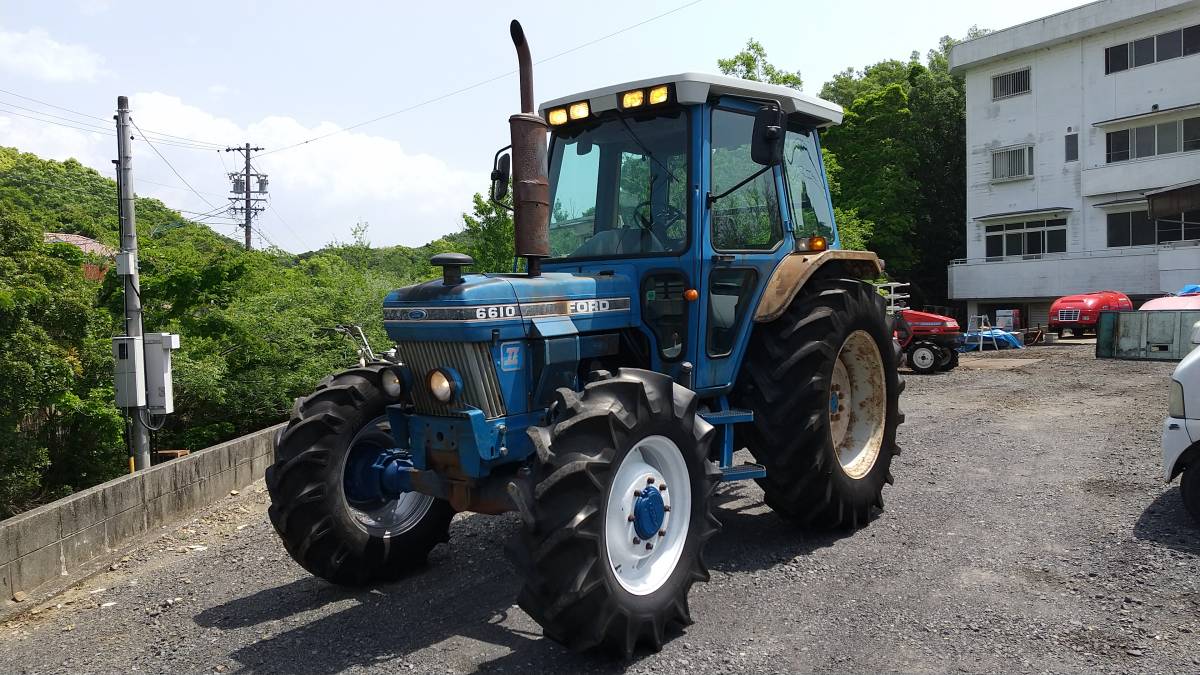 ☆希少 フォード トラクター 6610 Ⅱ型 約2408h 4WD パワステ キャビン