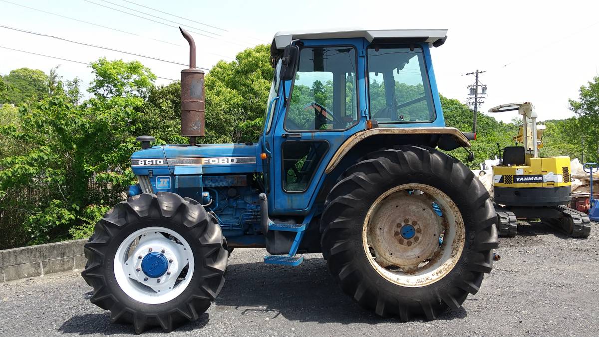 ☆希少 フォード トラクター 6610 Ⅱ型 約2408h 4WD パワステ キャビン