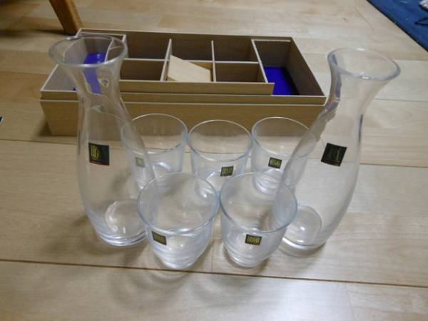HOYA　クリスタル　酒器揃_1