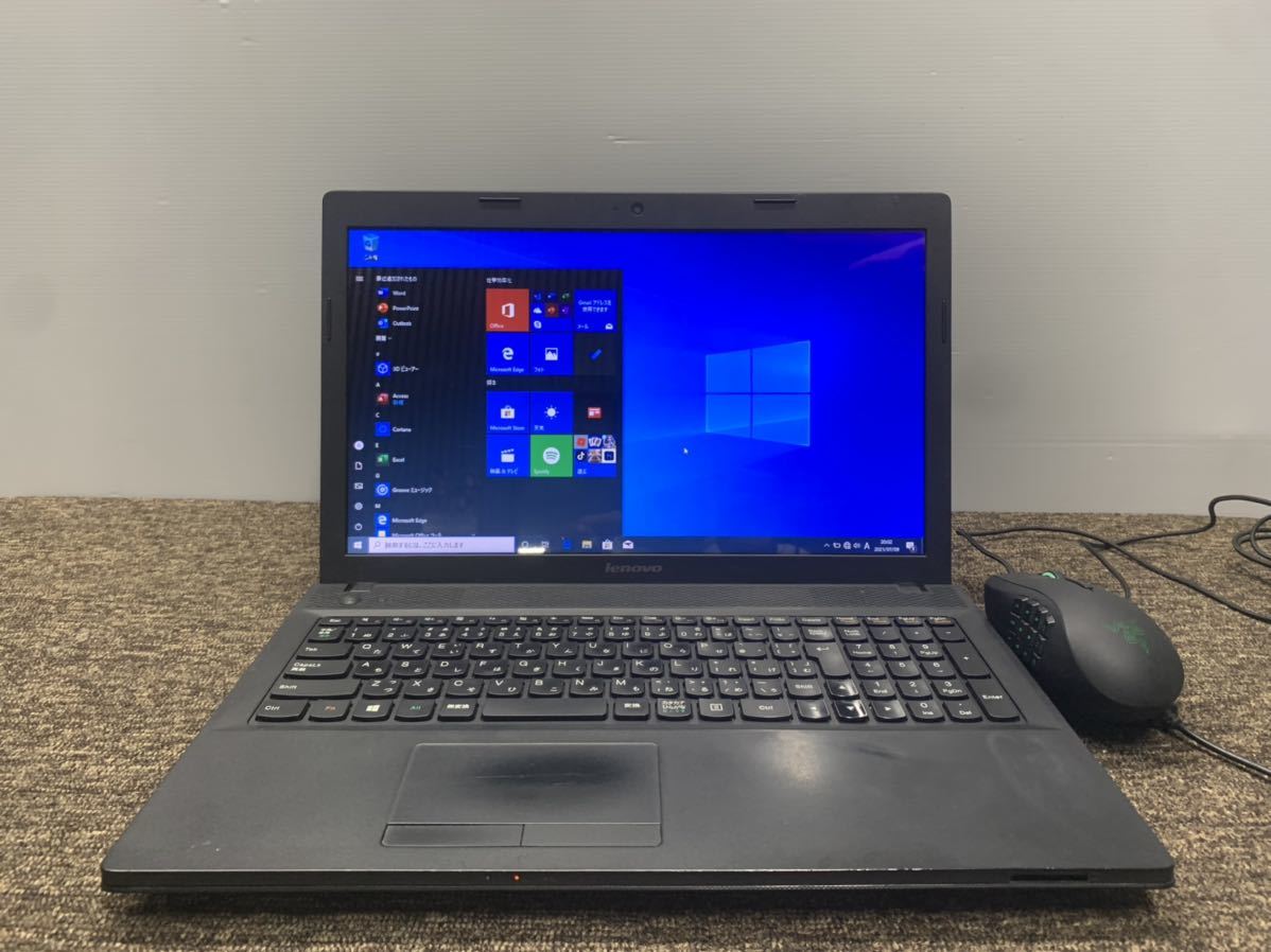 LenovoノートパソコンG500 Office2019 SSD240GB LenovoノートパソコンG500 Office2019 SSD240GB レノボ、15.6型